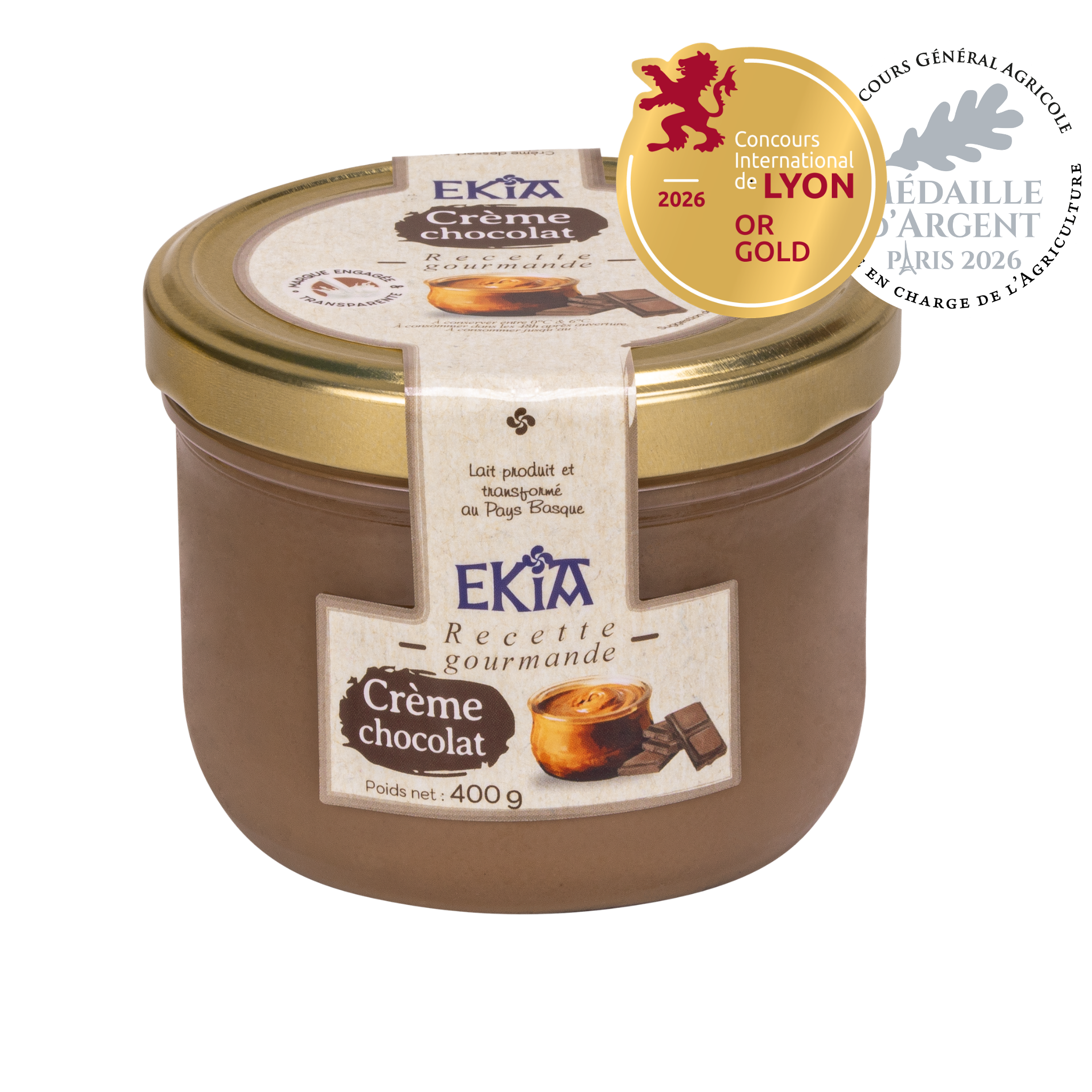 Crème gourmande chocolat