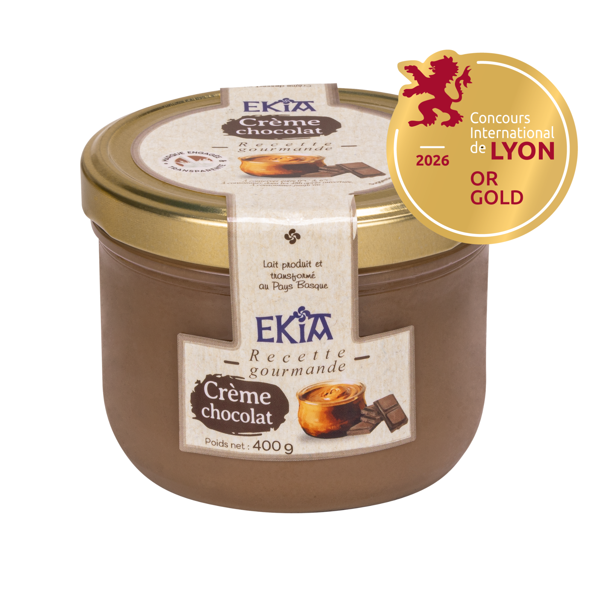 Crème gourmande chocolat