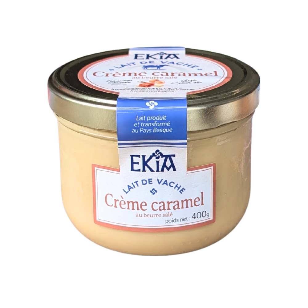 Crème gourmande caramel beurre salé