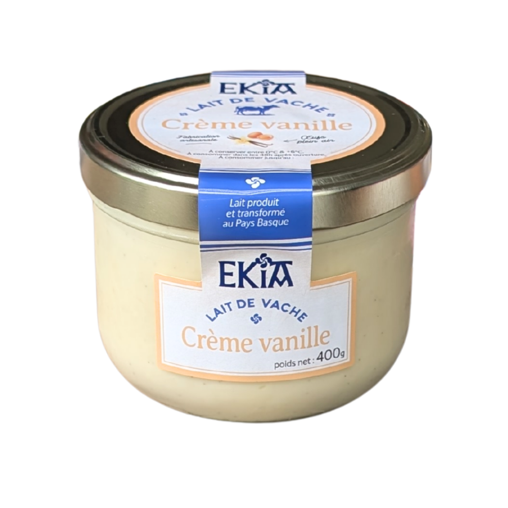 Crème gourmande vanille
