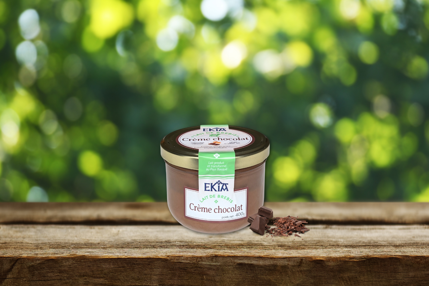 Crème gourmande brebis chocolat - EKIA
