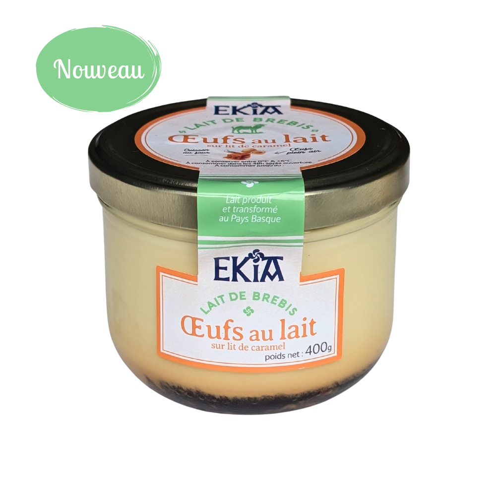 Œufs au lait de brebis
