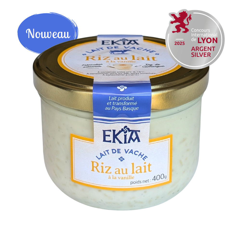 Riz au lait artisanal vanille – 400g